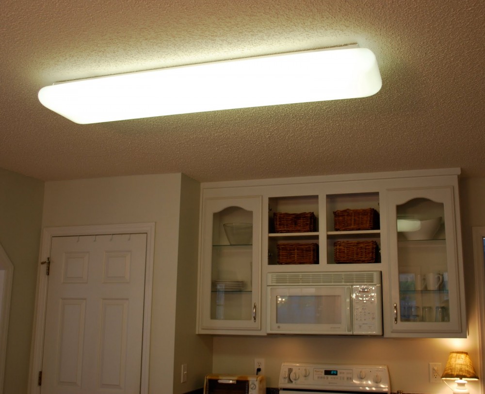 long kitchen ceiling light