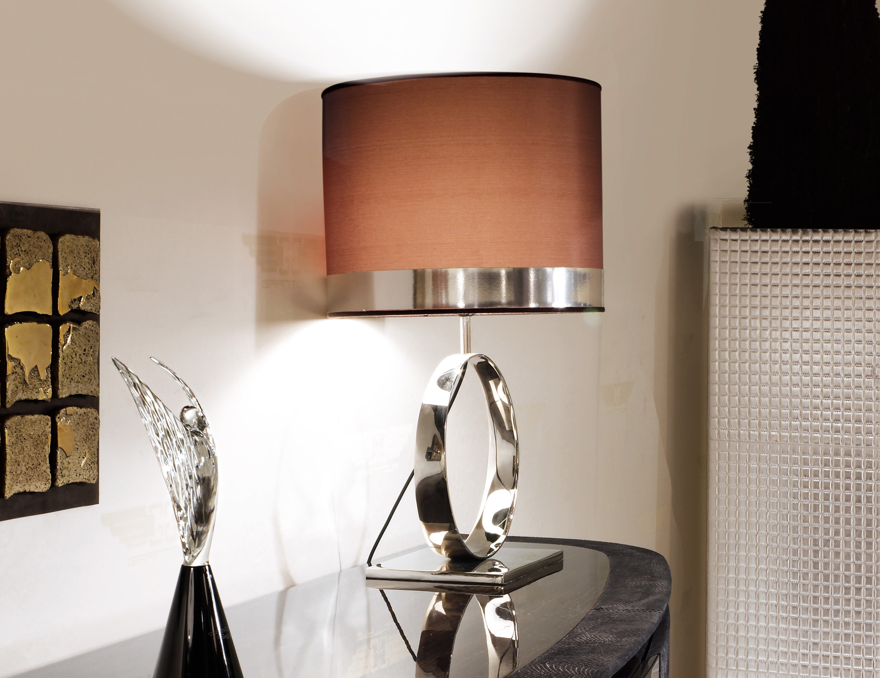 living room end table lamp