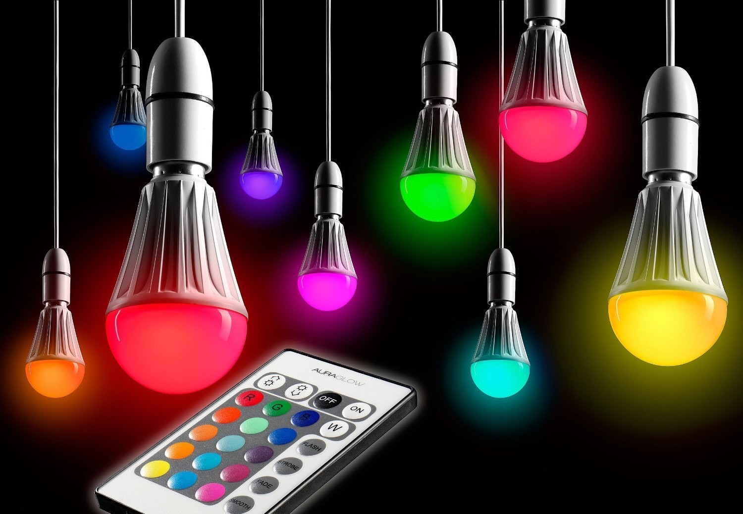 Color changing led lamp - 10 simple ways to make your rooms beautiful