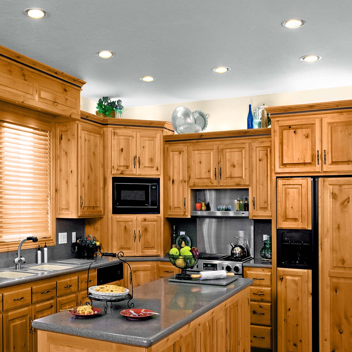  recessed lighting kitchen