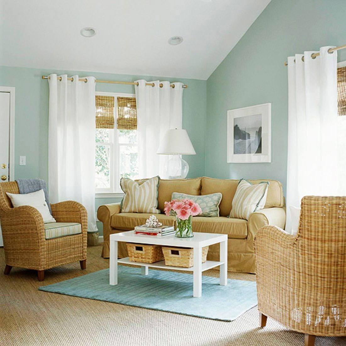 Making Your Home Ethereal With Light blue wall color | Warisan Lighting