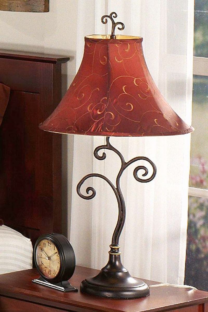 Living room table lamps - 10 methods to bring incandescent style to