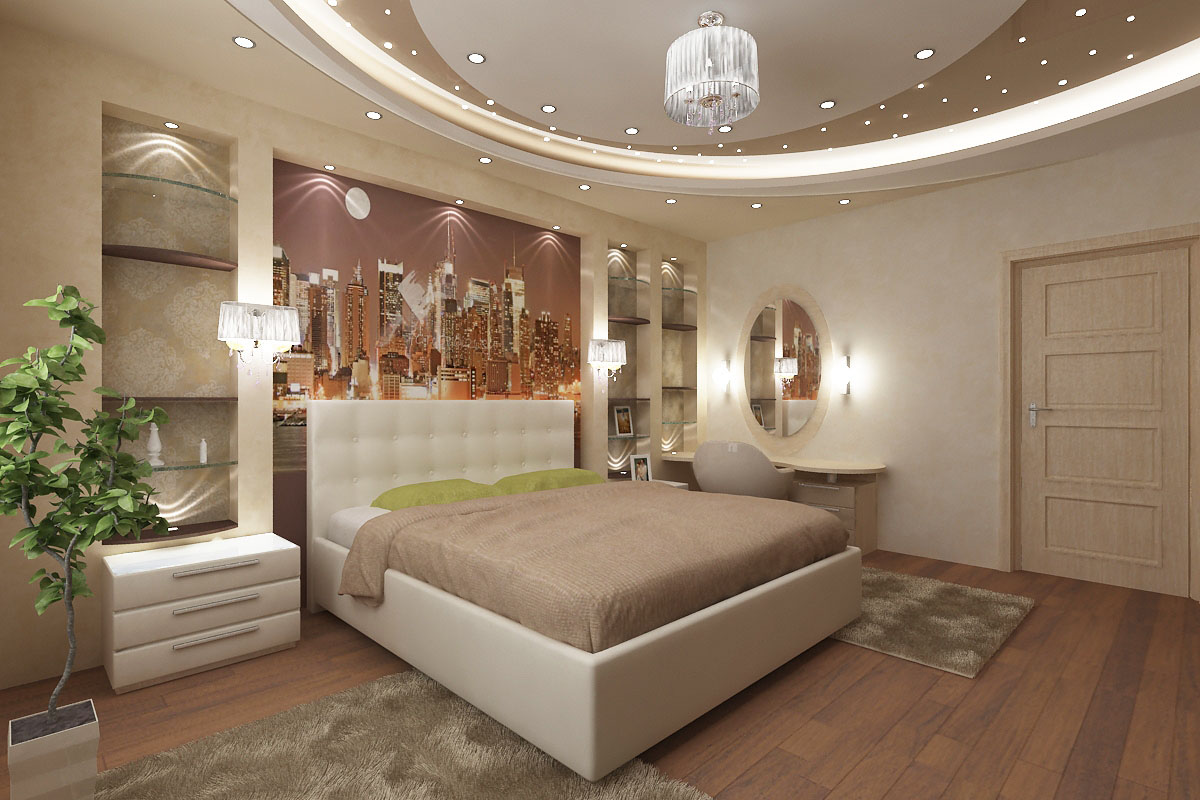 Modern Bedroom Ceiling Decorations