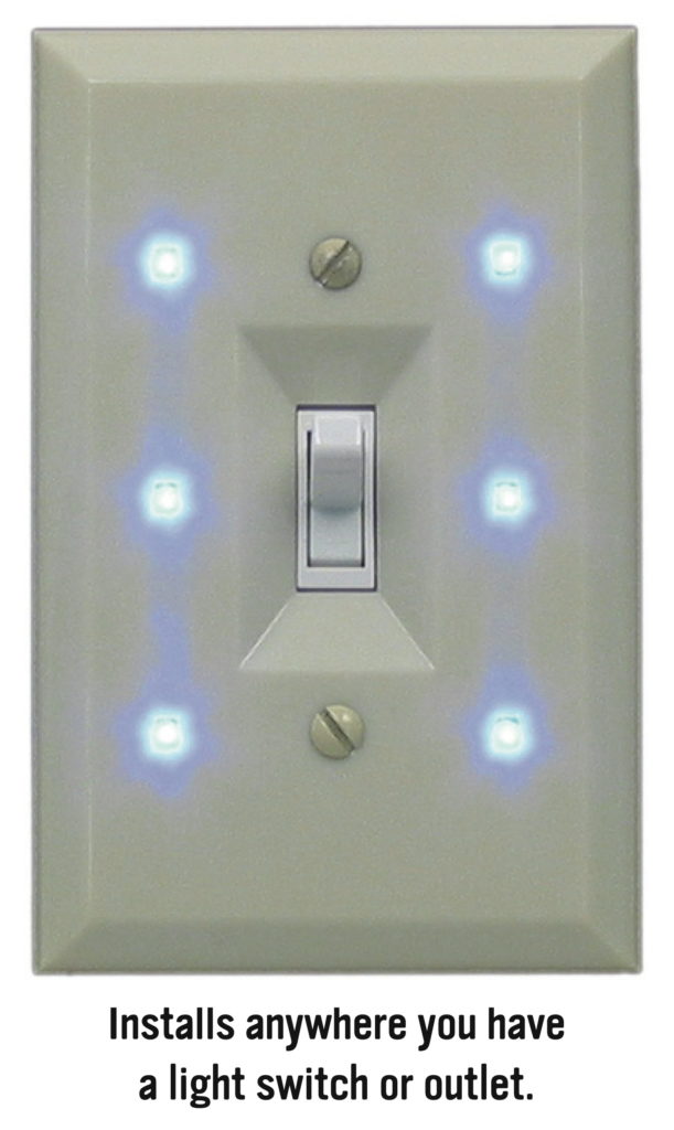 Night light wall switch makes the life easier to live Warisan Lighting