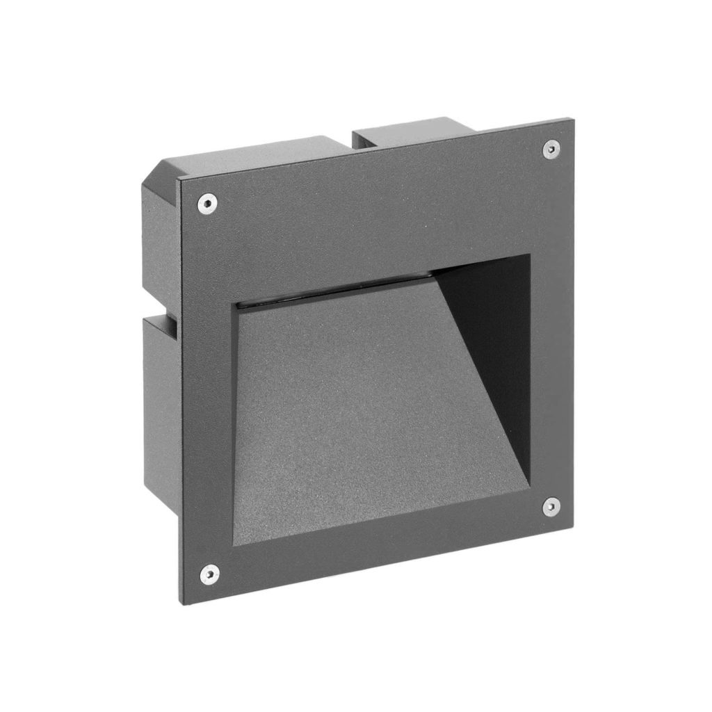 The recessed external wall lights and the best designed for lighting