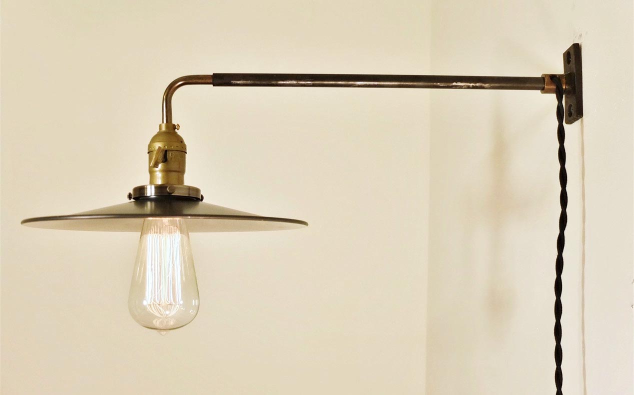 plug in kitchen wall light