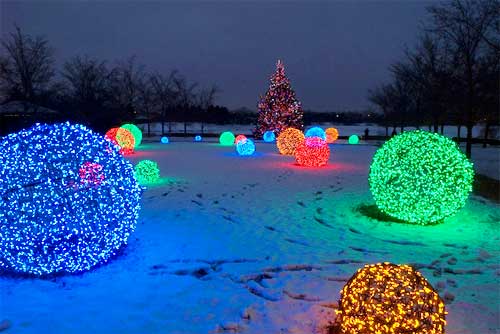 Christmas Light Spheres Outdoor Festive Ways To Decorate Your House S Outdoor Warisan