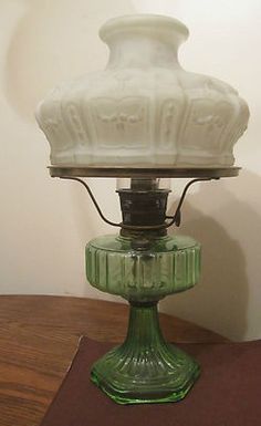How old are antique Aladdin oil lamps?