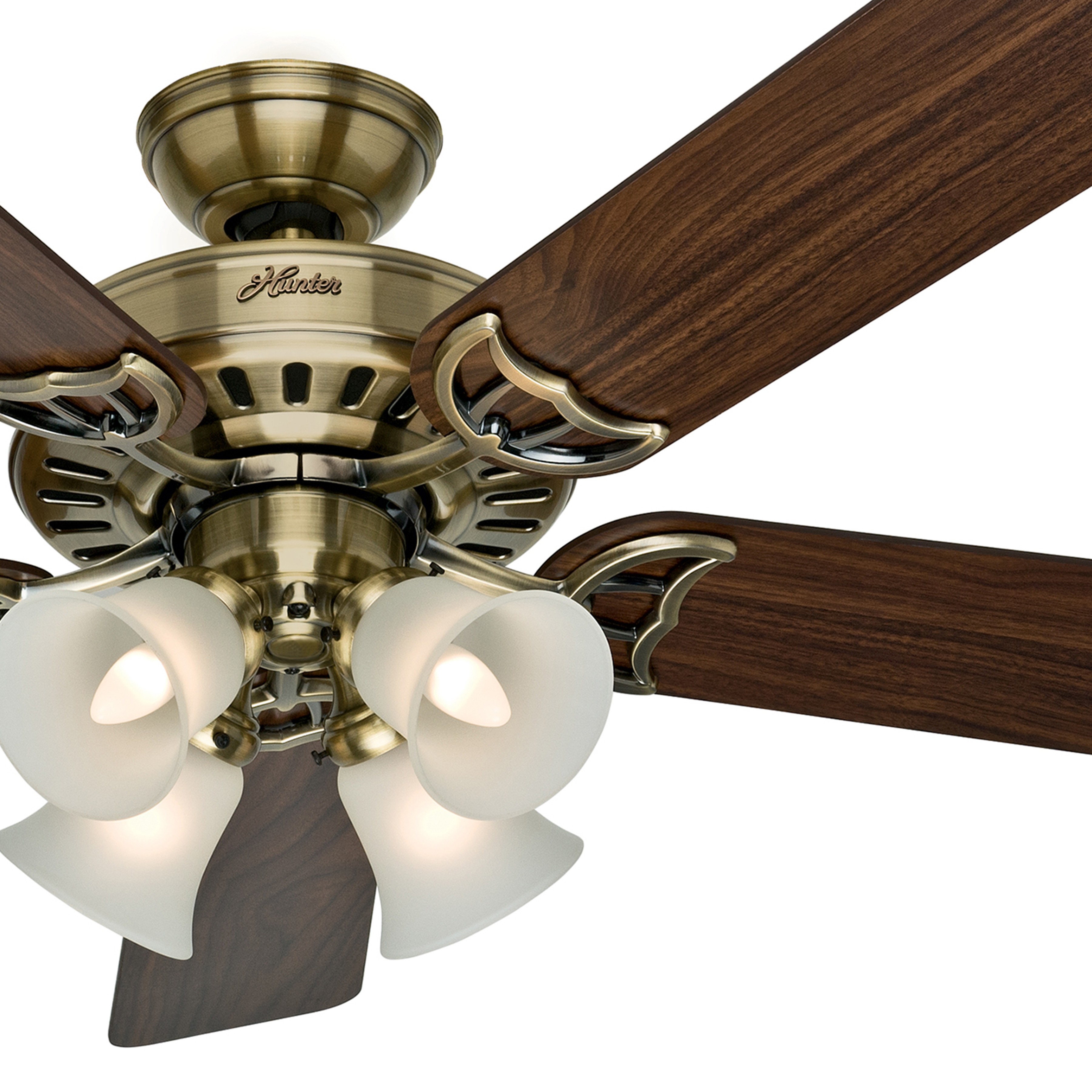 Antique Brass Ceiling Fan Light Kit Warisan Lighting Antique Brass Ceiling Fan Light Kit Photo 9