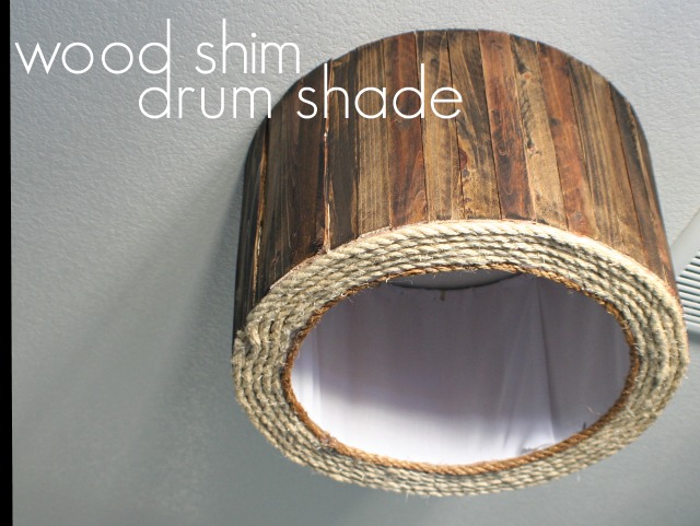 ceiling light shade diy photo - 5