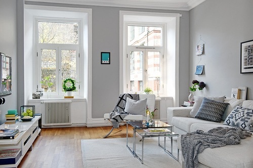 Light Grey Living Room Walls