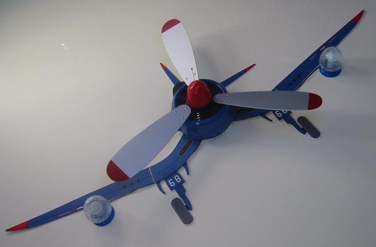 Plane Ceiling Fan Warisan Lighting Plane Ceiling Fan Photo 6