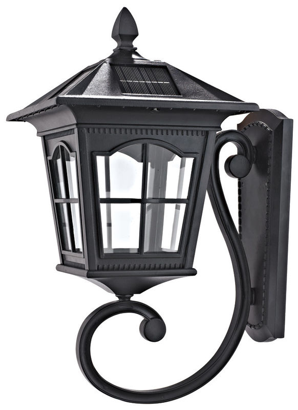 Simple Solar Powered Exterior Wall Sconce for Living room