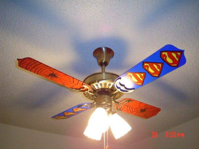 Spiderman Ceiling Fan Warisan Lighting Spiderman Ceiling Fan Photo 10