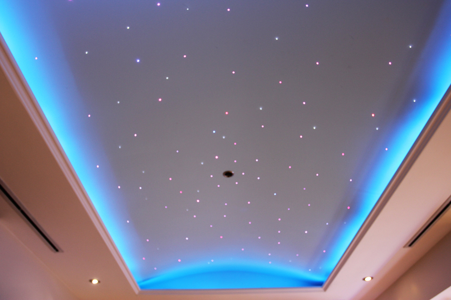 Fiber Optic Star light on ceiling | Warisan Lighting