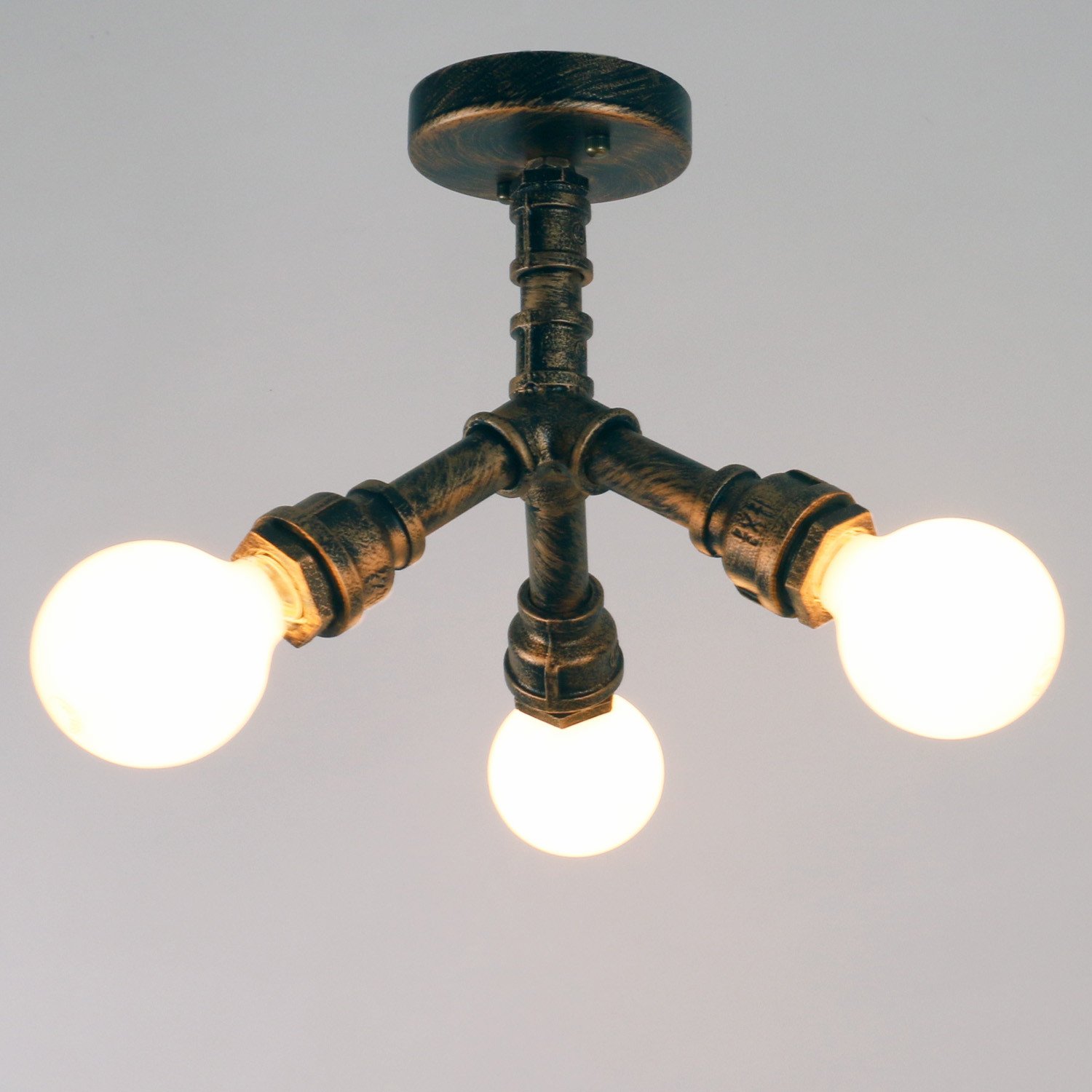 The rise of 3 bulb ceiling light | Warisan Lighting