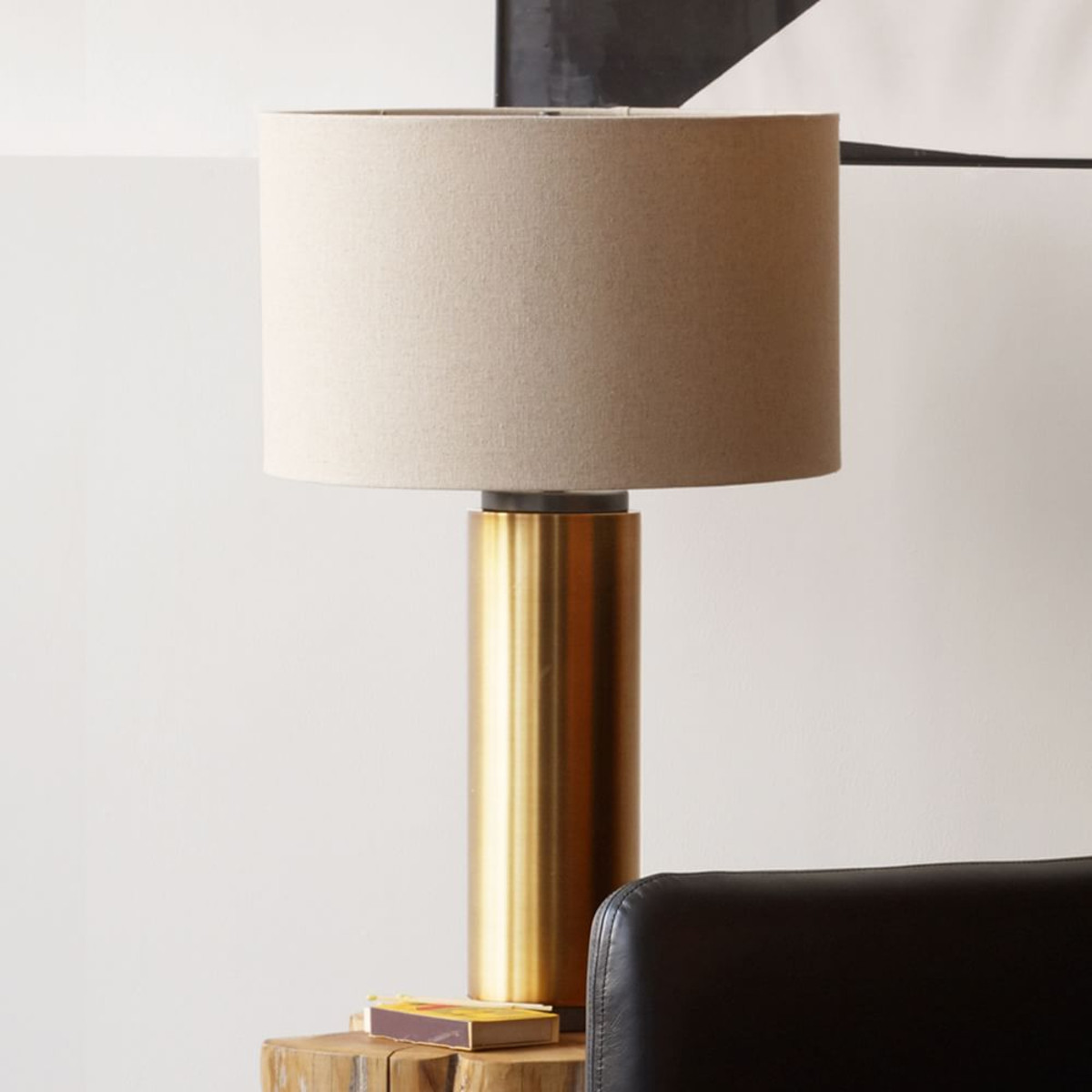 brushed brass table lamps