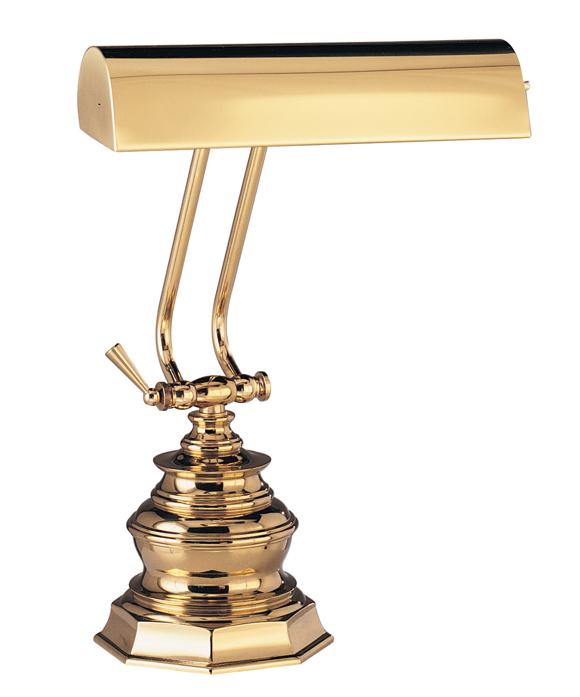 Brass desk lamps - only for real metallic lovers ...