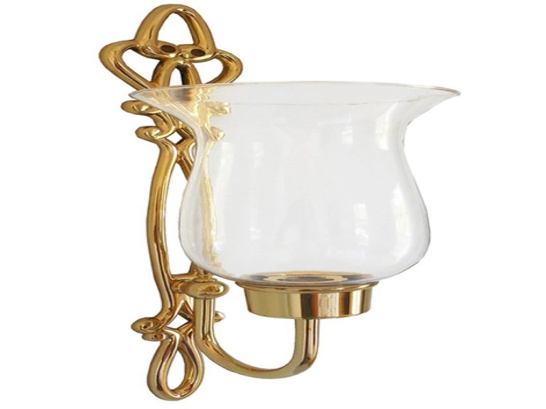 Brass hurricane lamp - created to keep a lamp's flame from blowing out ...