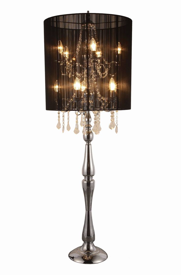 Add Glamor to your home with Floor lamp chandelier - Warisan Lighting