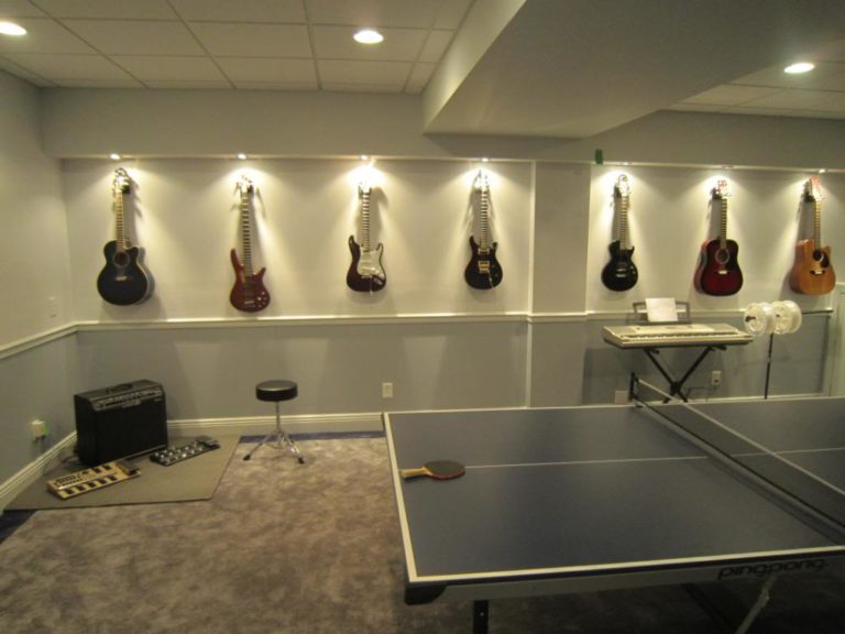 Lighted guitar wall mount 12 Musical Inspirations To Enlighten Your