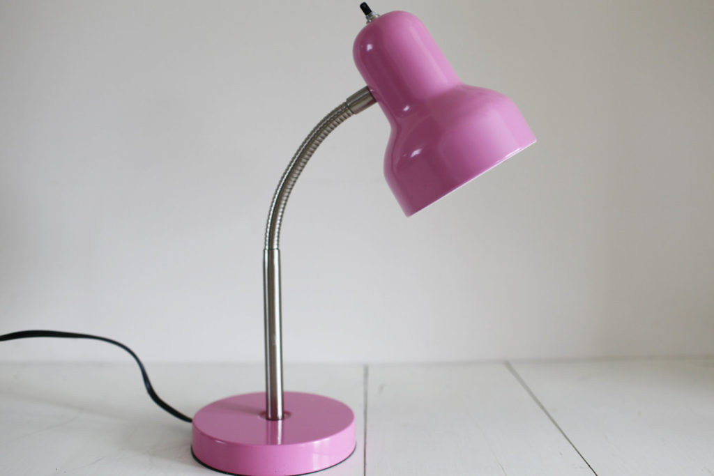 Pink desk lamp 10 ways to illuminate an identified space Warisan