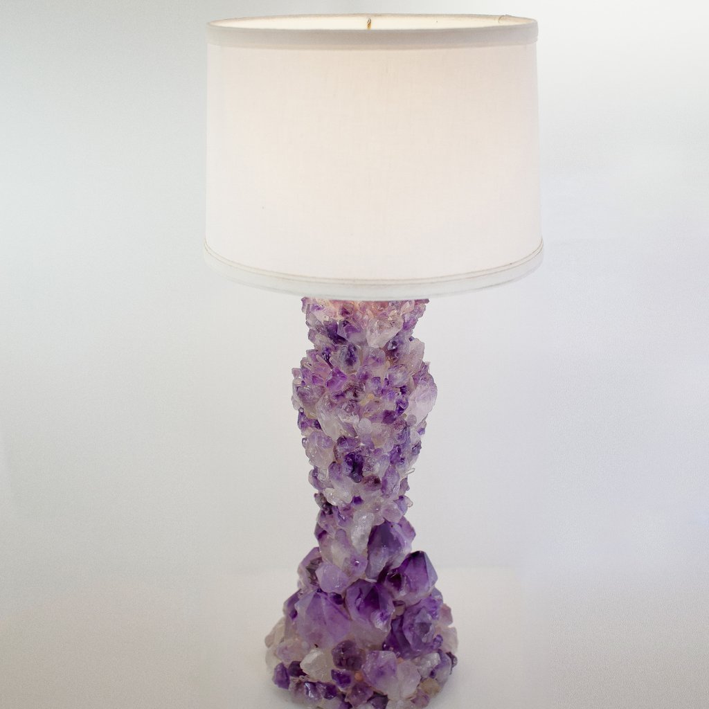 Amethyst lamp Adding Elegance and Romance to Your Room Warisan Lighting