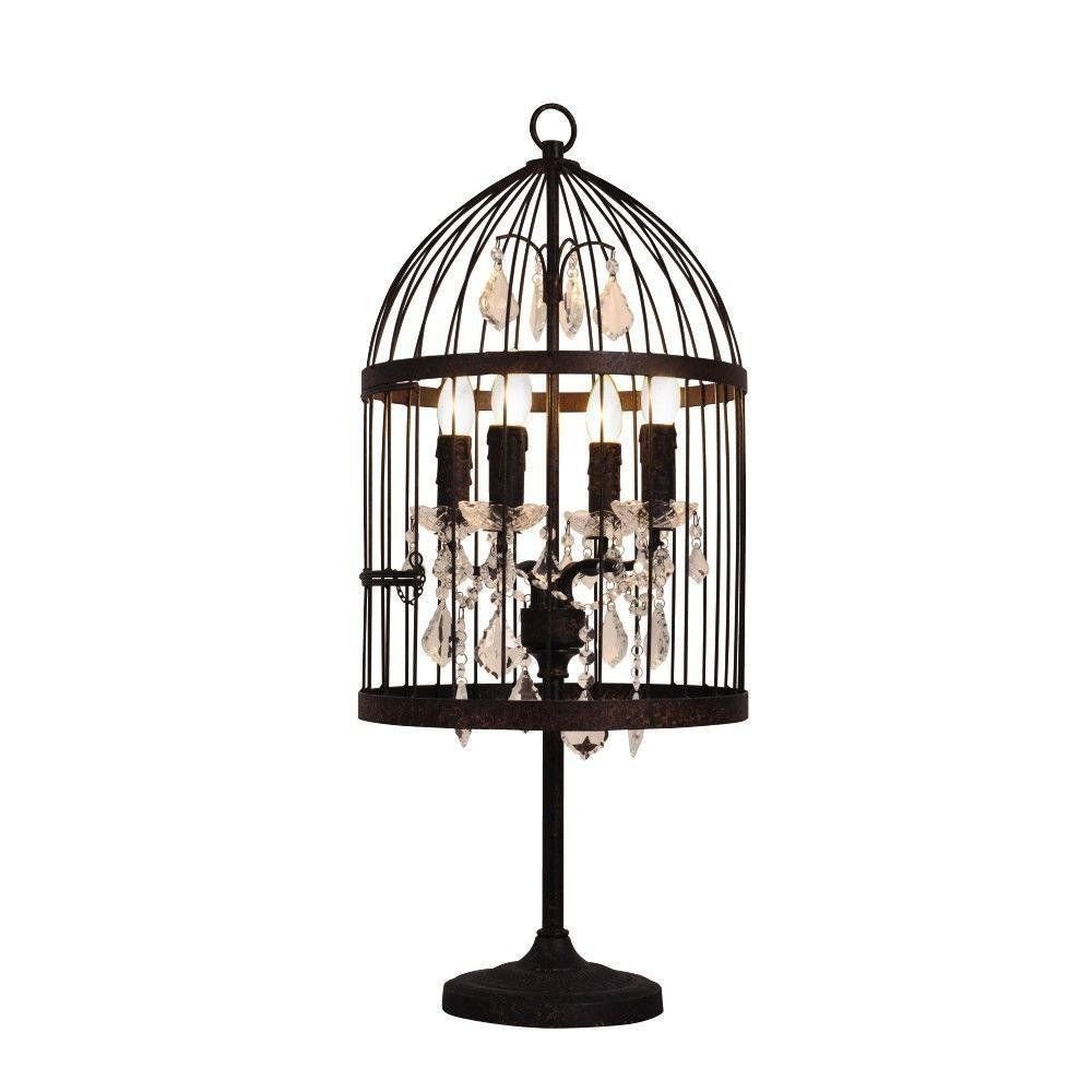 Bird Cage Table Lamp Something Extraordinary on Your