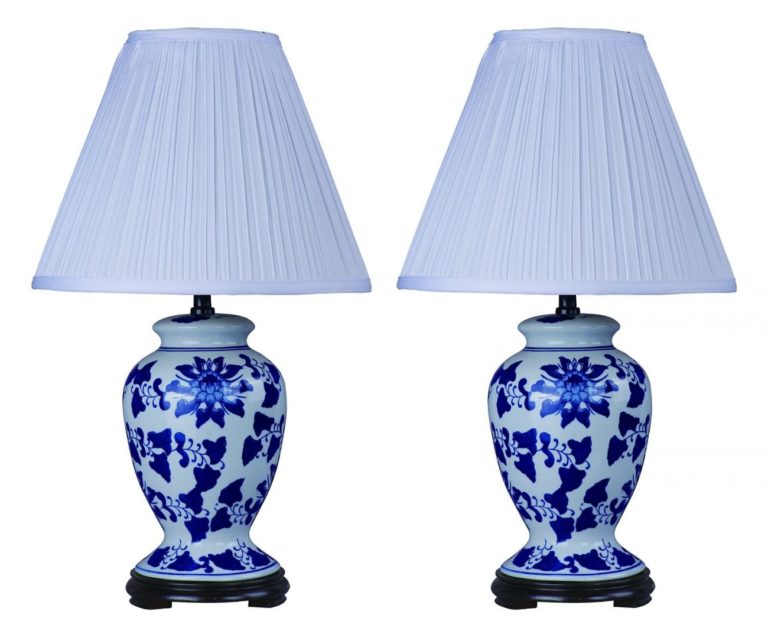 Blue and white ginger jar lamps - 25 tips for choosing - Warisan Lighting