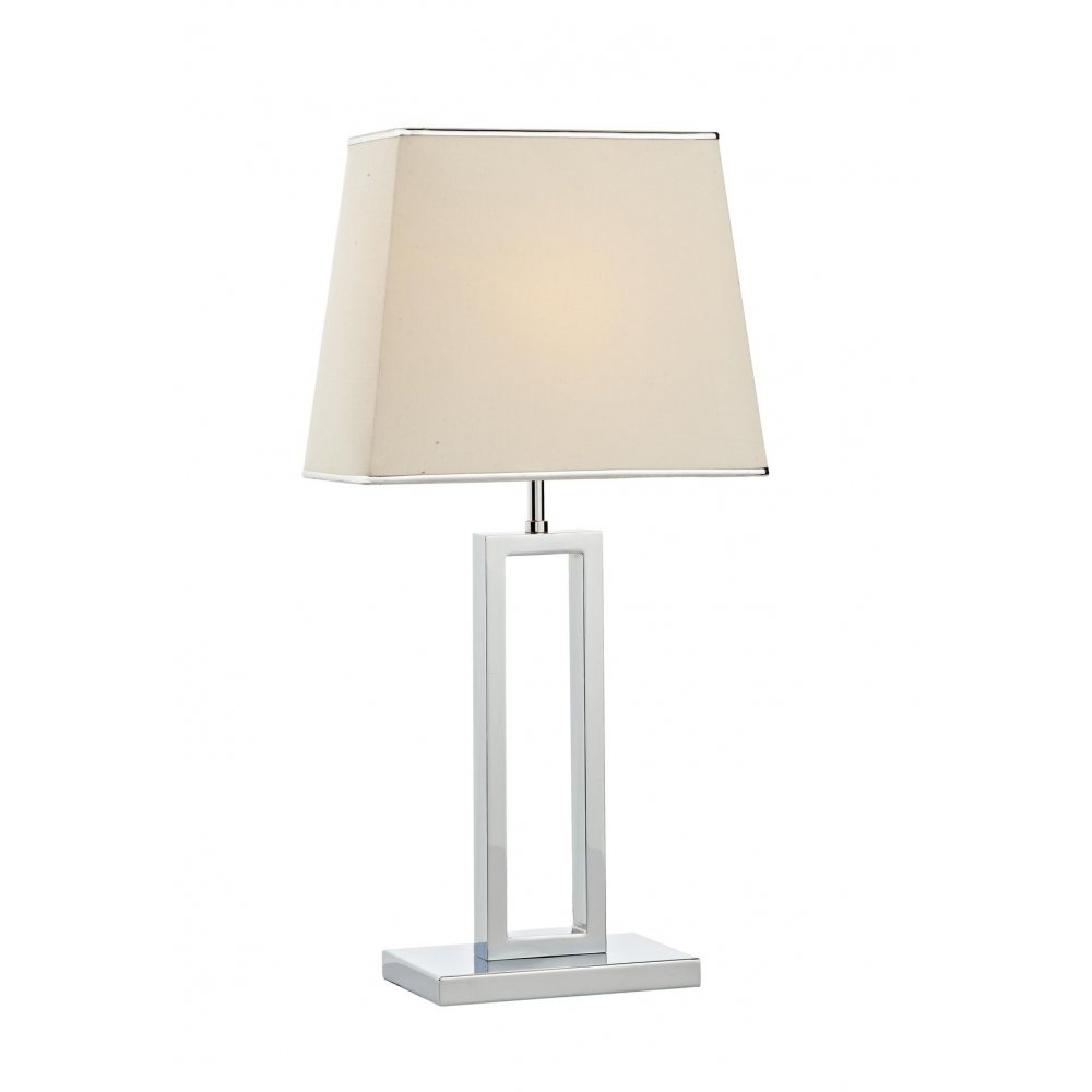 chrome table lamp base