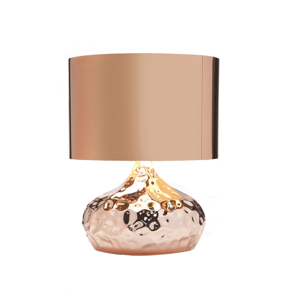 copper bedroom lamps