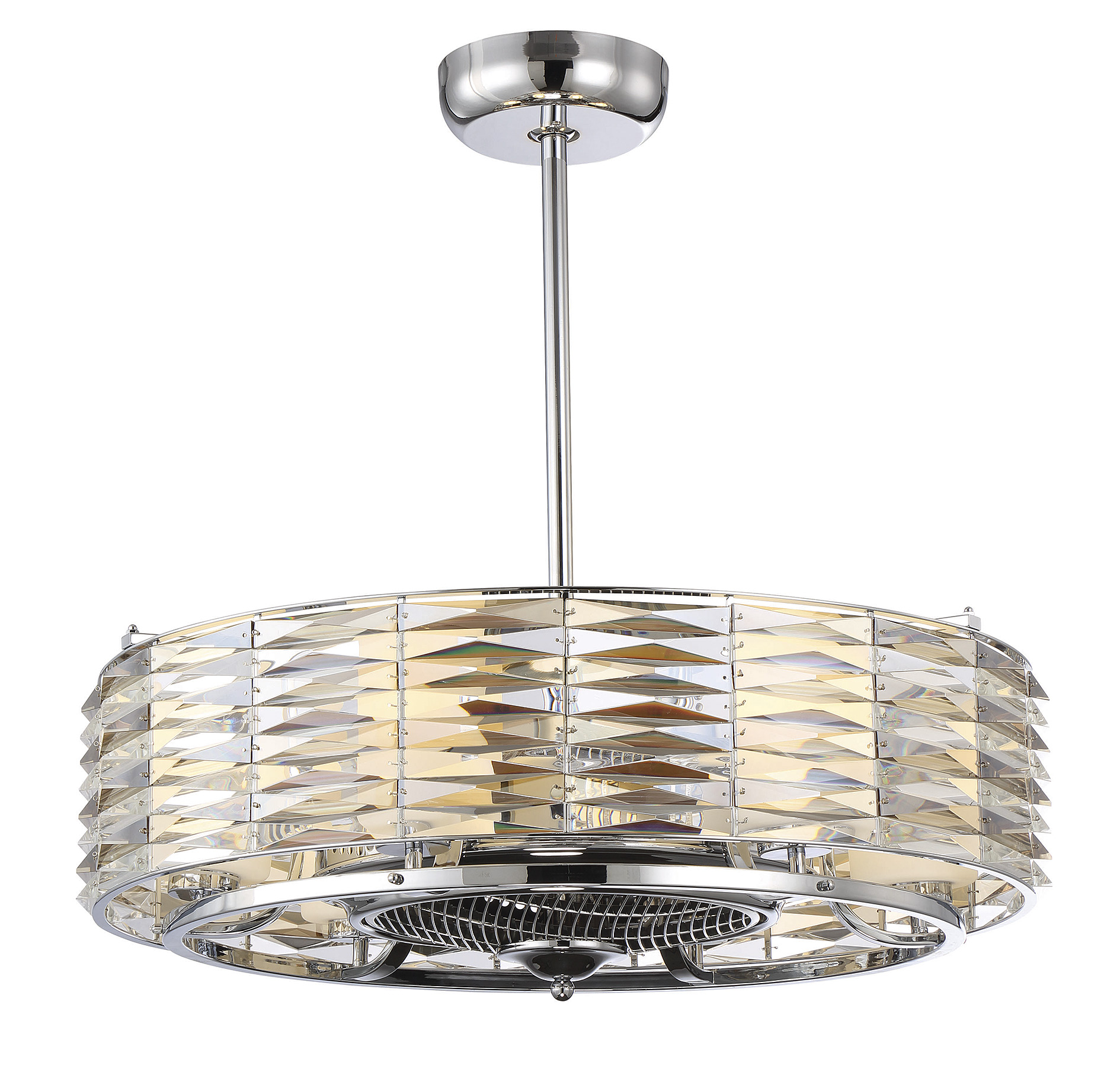 Crystal ceiling fan light kit - 10 methods to modernize your ceiling