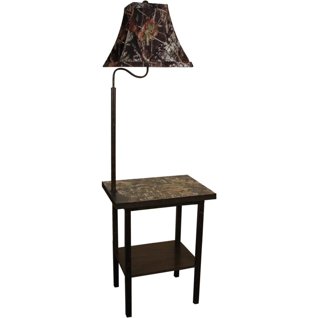 end tables with lamp attached