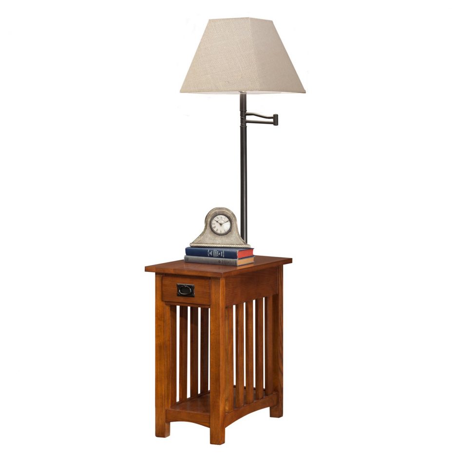 End table with lamp attached - 10 reasons to buy - Warisan Lighting