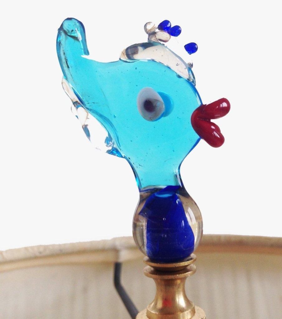 25 methods to Beautify your lamps with Glass lamp finials Warisan