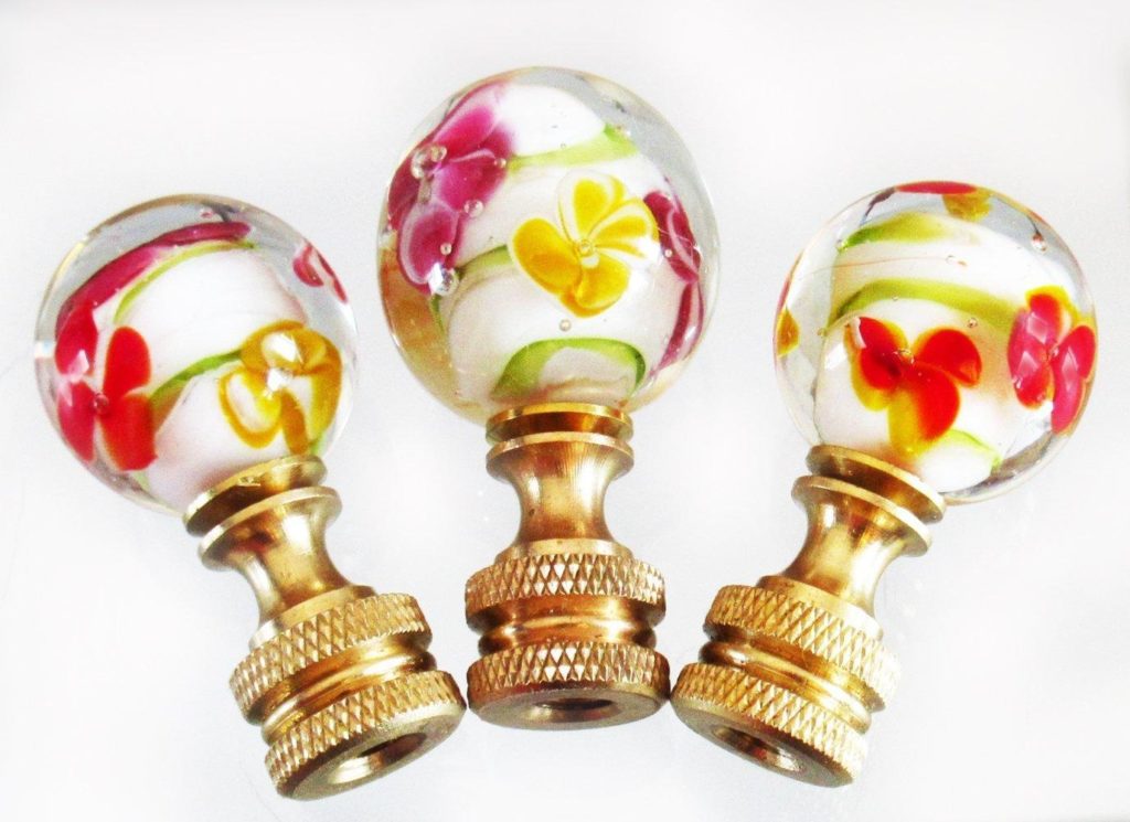25 methods to Beautify your lamps with Glass lamp finials Warisan Lighting
