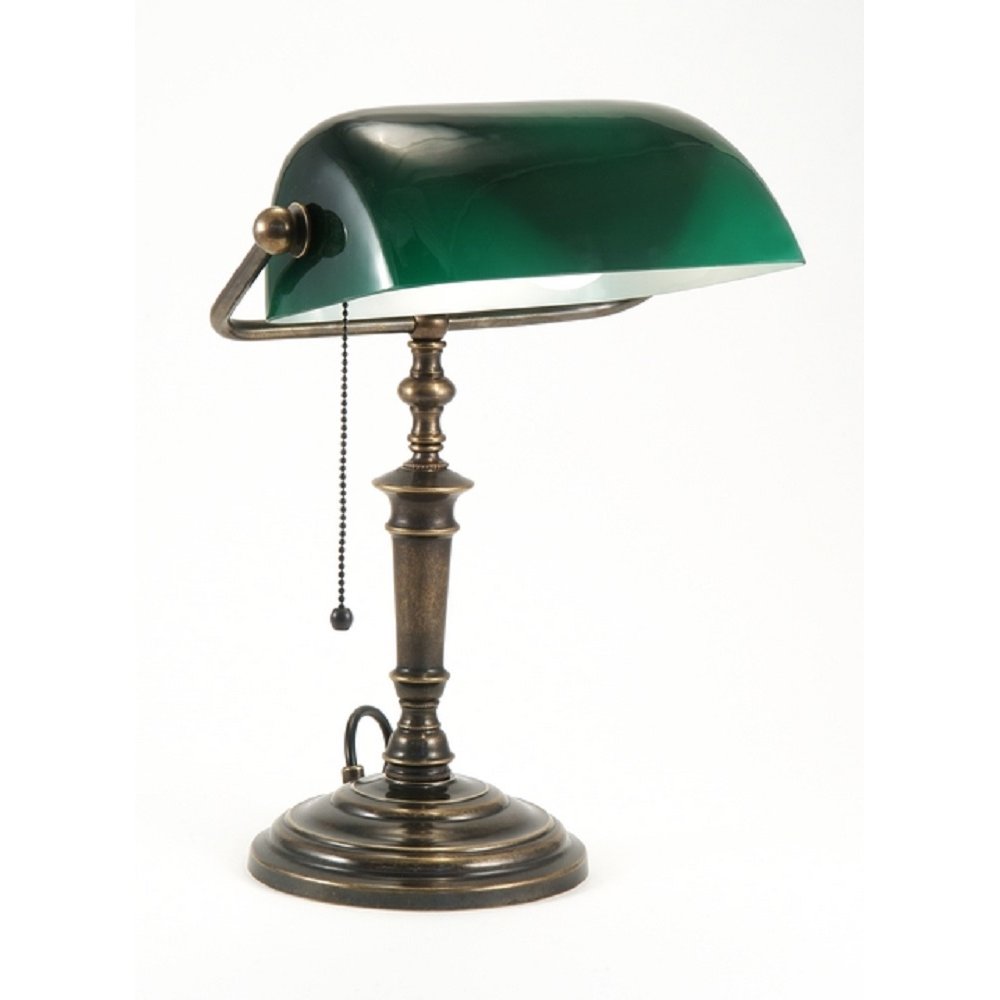 green accountant lamp