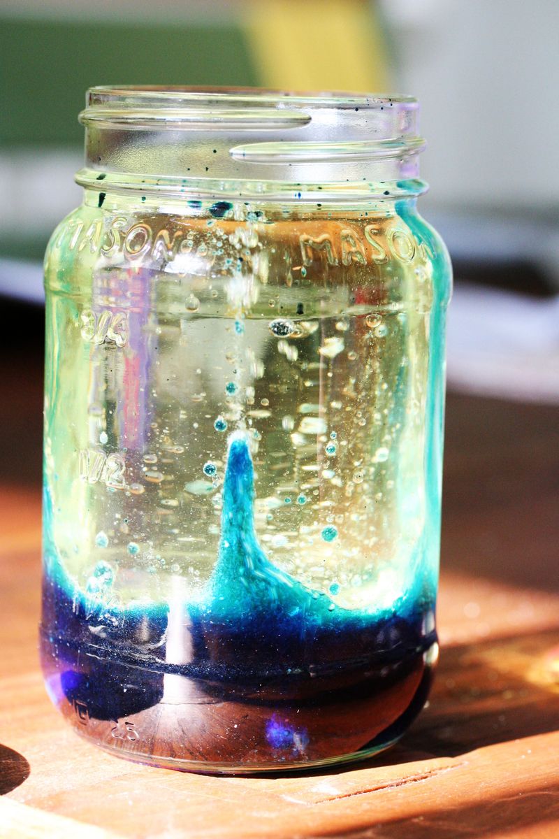 The beauty of your own homemade lava lamp with salt | Warisan Lighting