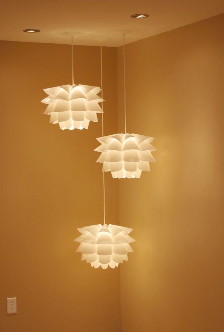 Ikea wall flower light are the best lights for customization - Warisan ...