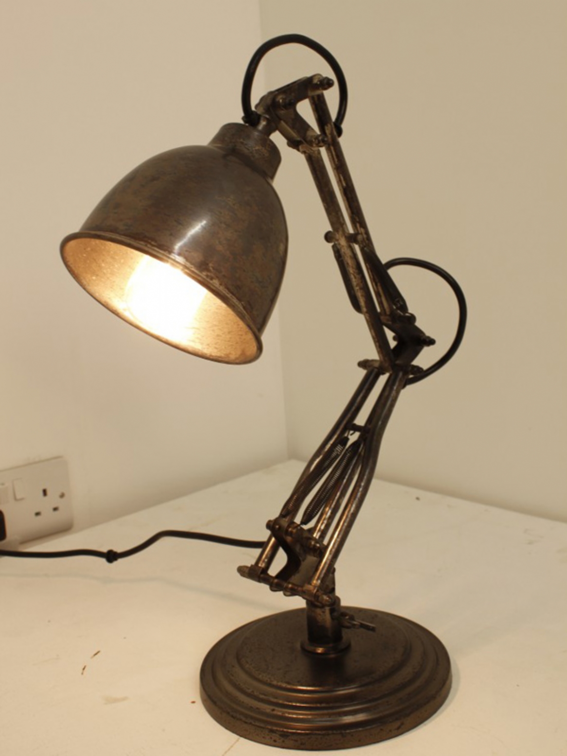 industrial bedside lamps uk