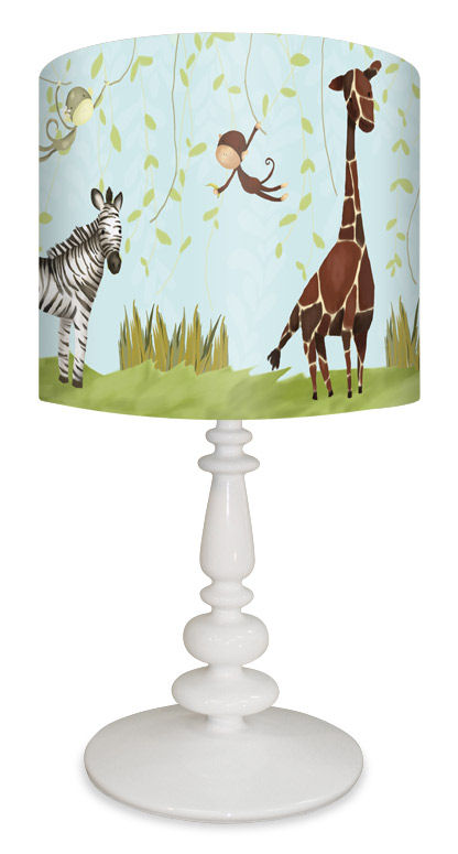 Baby Lion Cub Blossom Nursery Room Fan Pull / Light Pull
