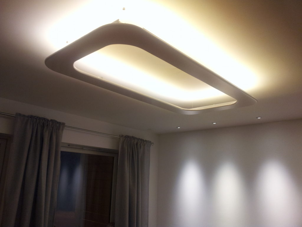 Large led ceiling lights consume less energy by given more output Warisan Lighting