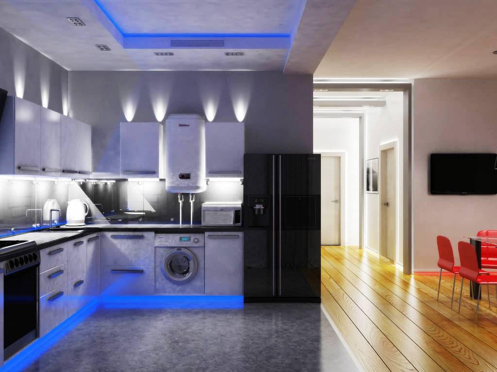 Get large amount of illumination with Led kitchen ceiling lights