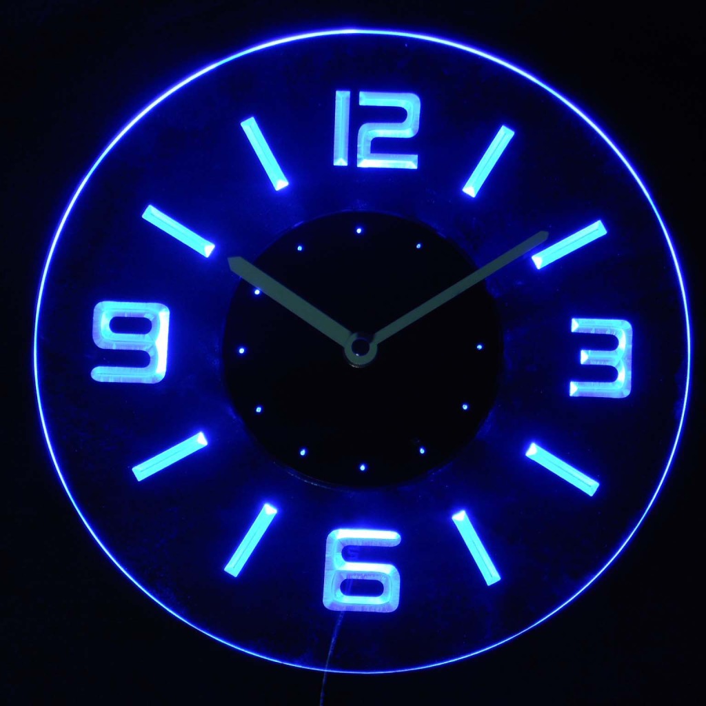Save up some energy with the use of LED light wall clocks | Warisan ...