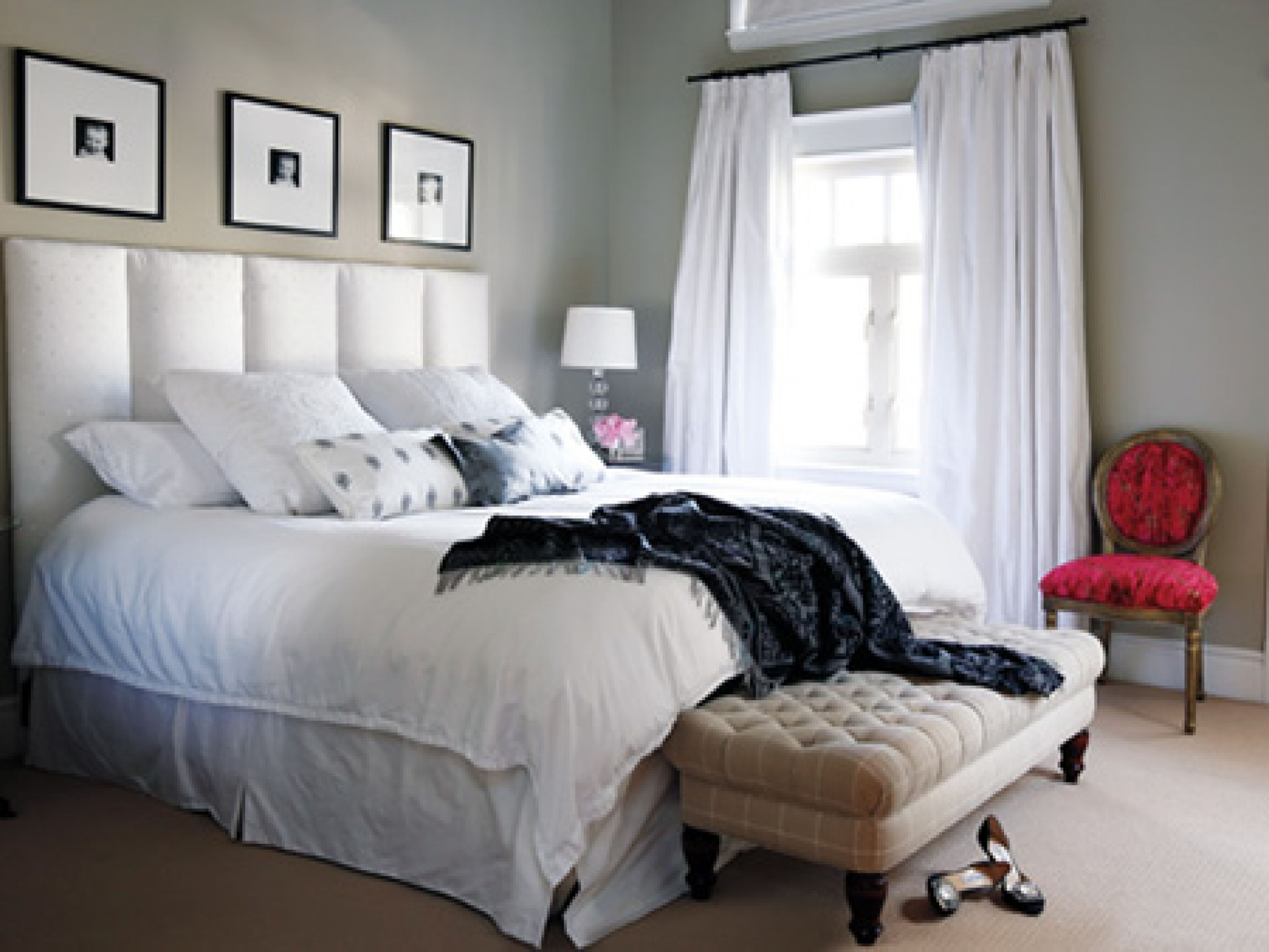Add Romance To Your Bedroom And Functionality Using Light Grey Bedroom