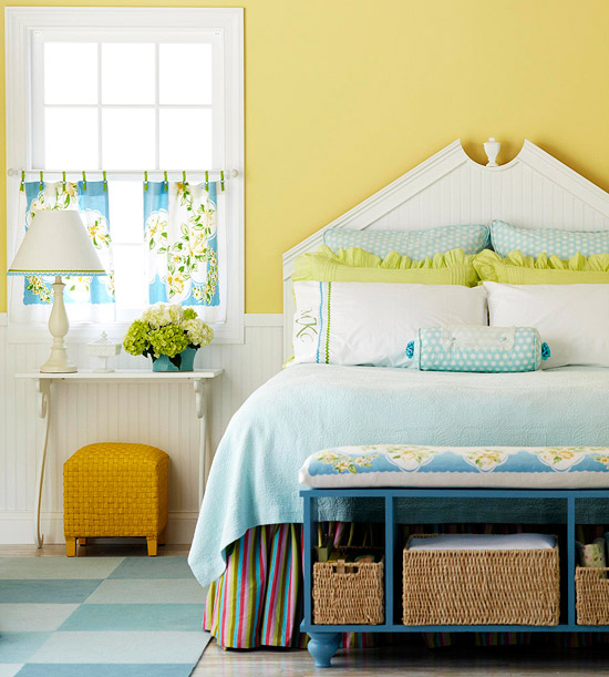 Light yellow bedroom walls - Magic Colors of Your Bedroom - Warisan