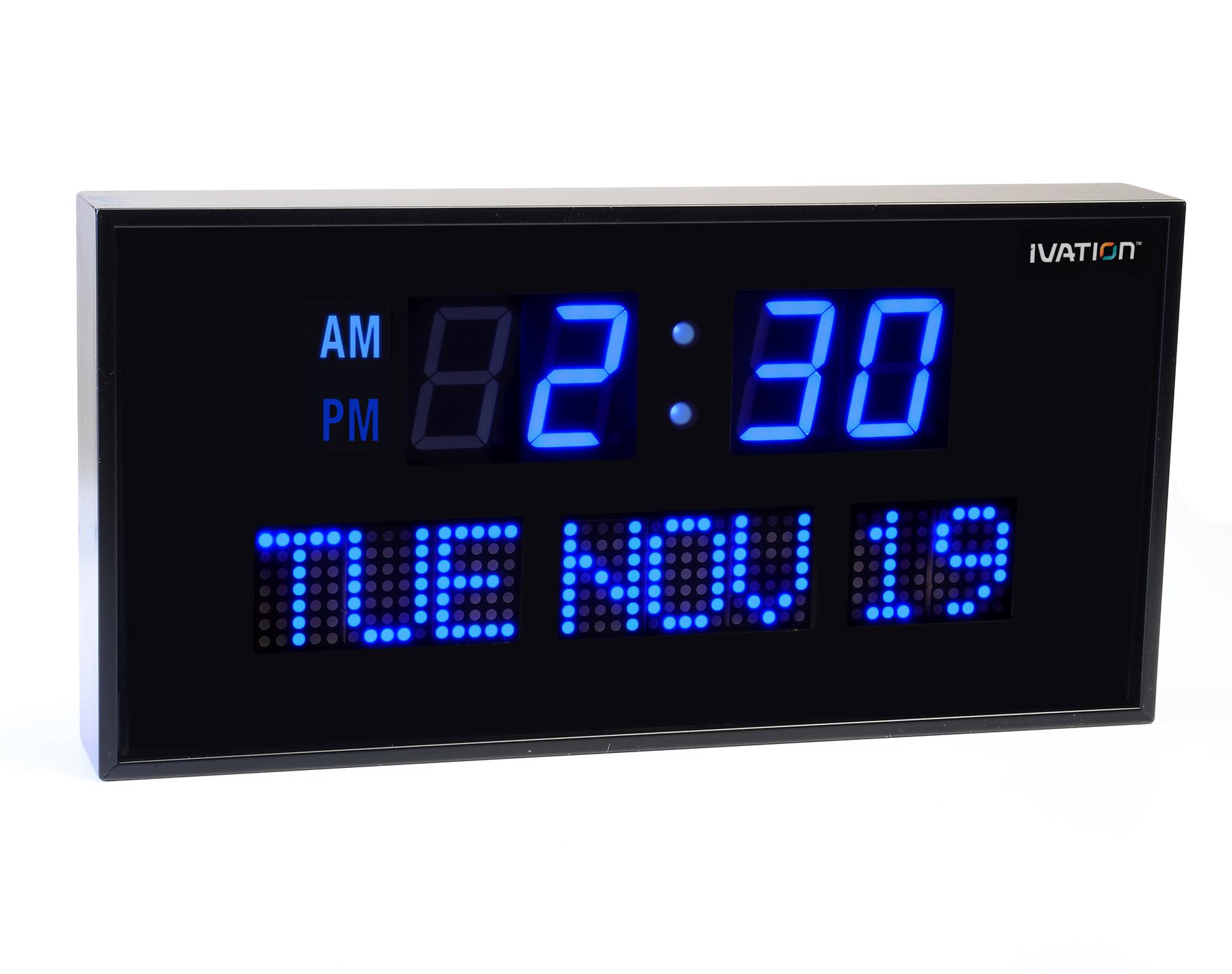 Adding Elegance to Your Room Using Lighted Digital Wall Clock Warisan