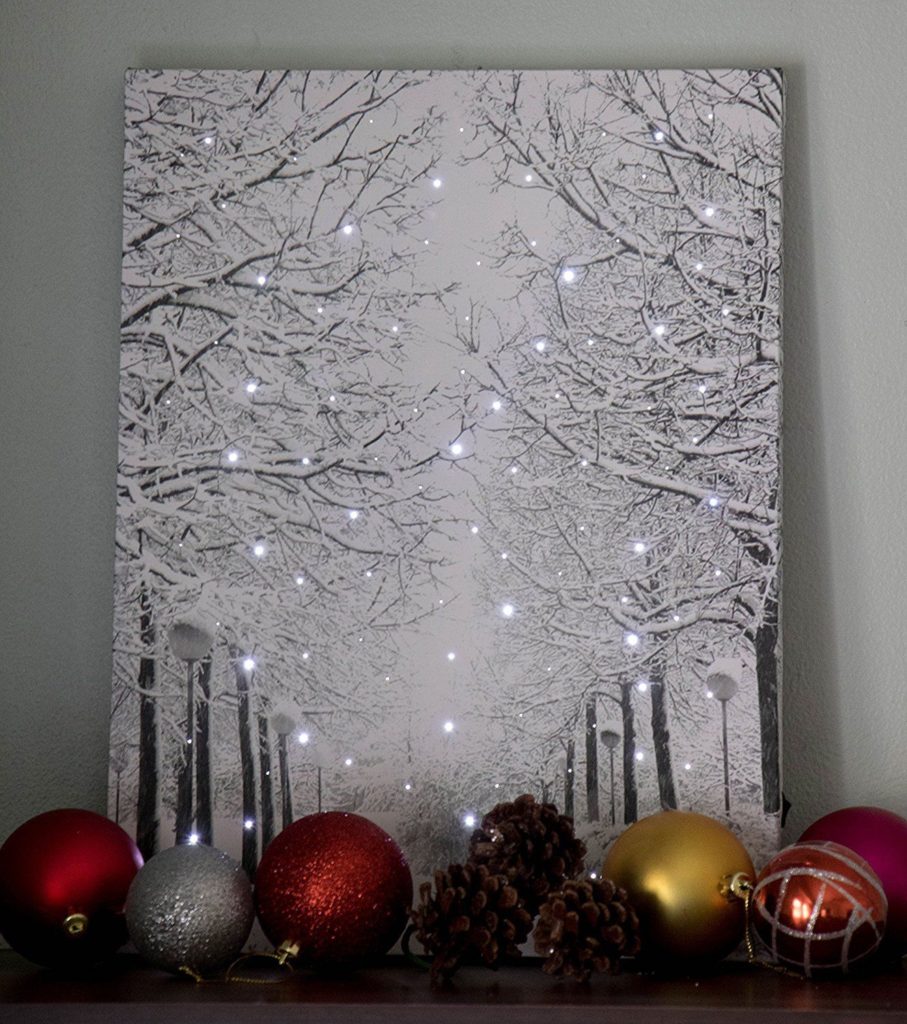 lighted pictures wall decor