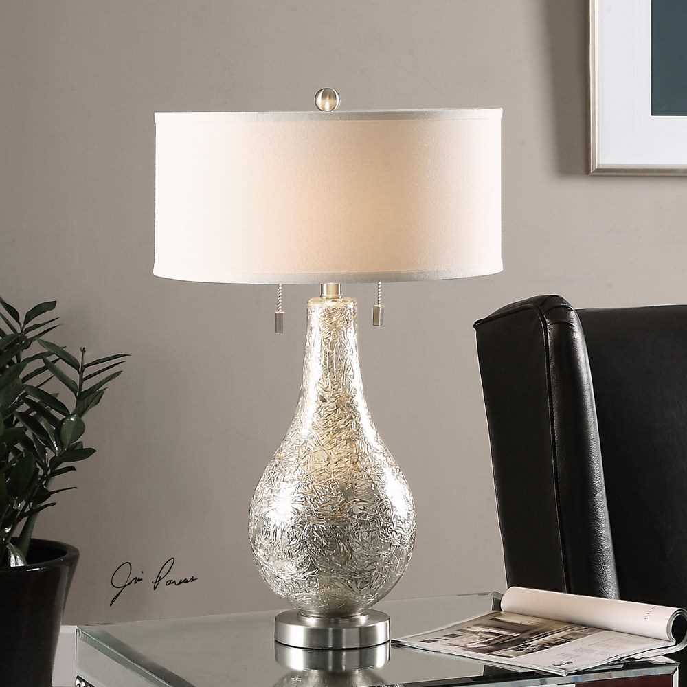 Mercury glass table lamps - A Nostalgic Sparkle For Every Home