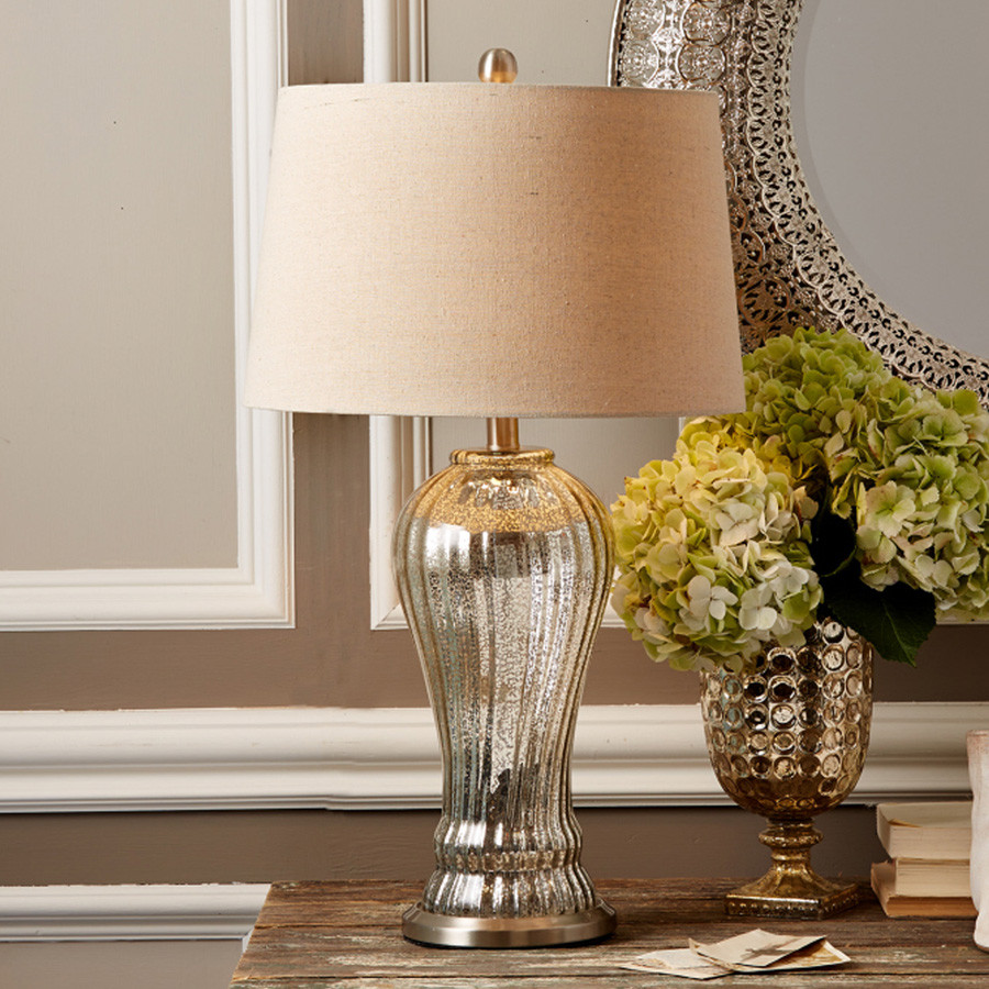 Mercury Glass Table Lamps A Nostalgic Sparkle For Every Home